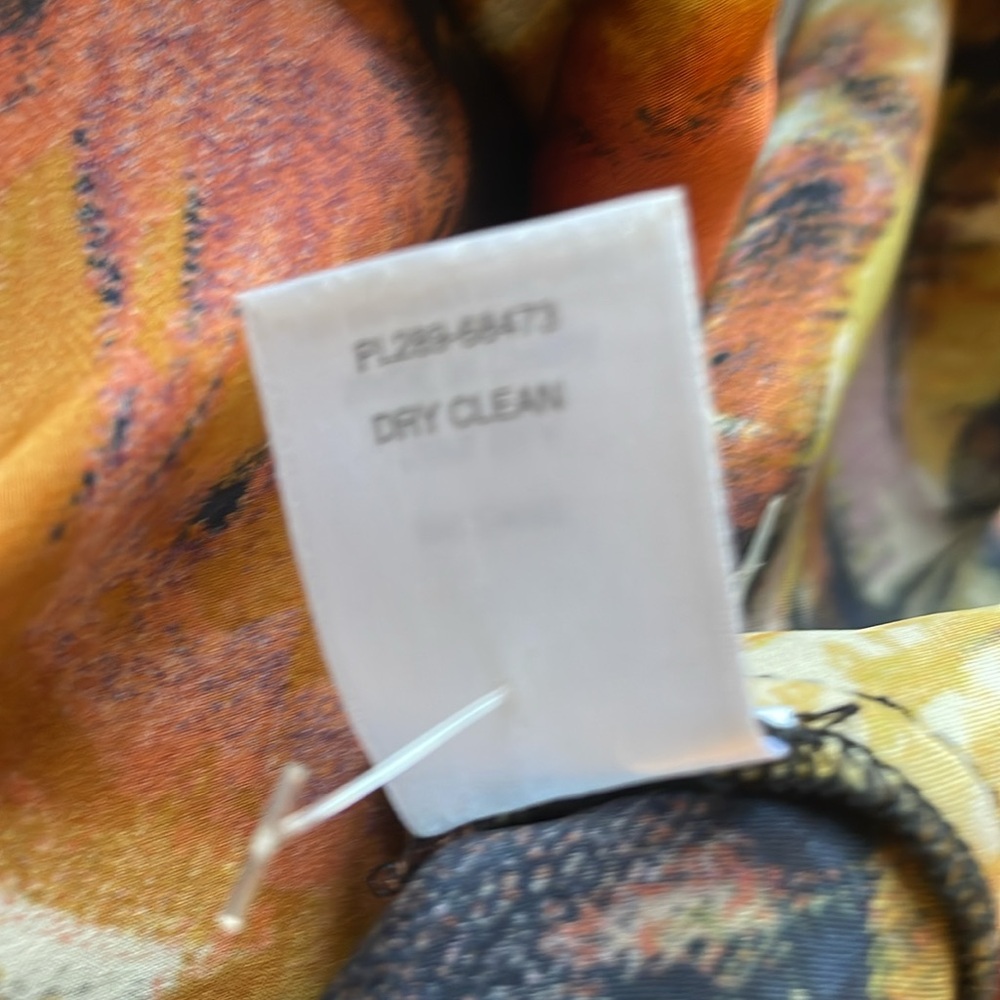 Pendleton Silk Button Double Breasted Wrap Blouse… - image 7